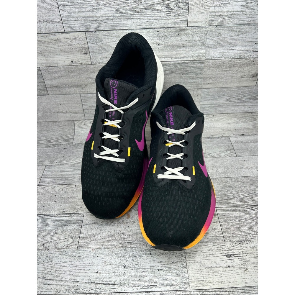 Nike Winflo 10 Women Running Shoes Black Fuchsia Orange DV4023-011 Size 9.5